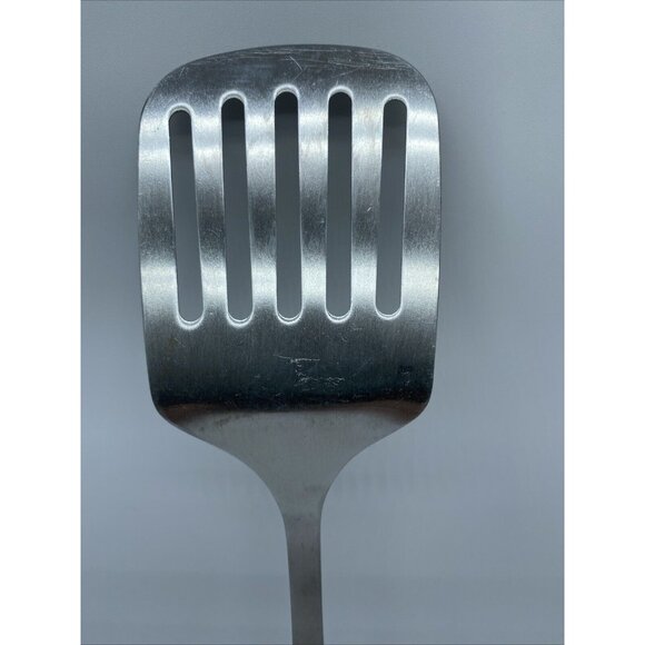 JA Henckels Spatula Turner Stainless Steel Black Handle 12.5 Inch Vintage 1990s - Picture 5 of 11